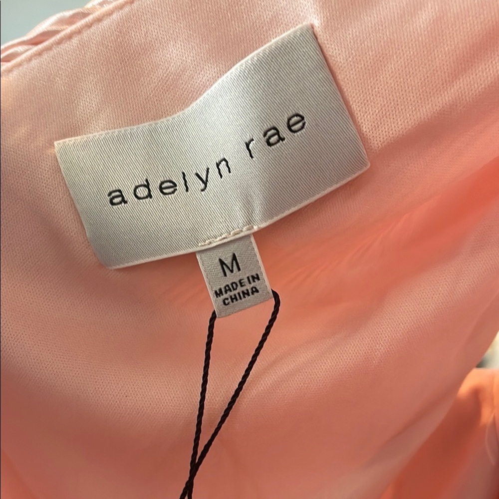 Adelyn Rae Pink Sleeveless Pleated Blouse with Mandarin Collar - Picture 6 of 6